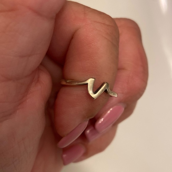 James Avery Script Initial Ring - Picture 1 of 1